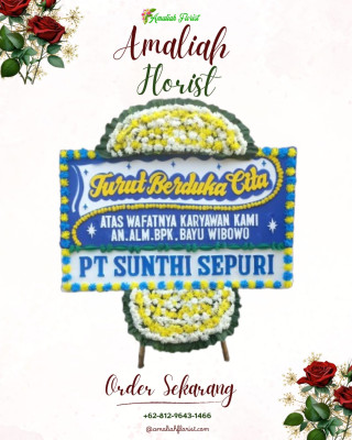 Papan Bunga Duka di Kelumpang Selatan