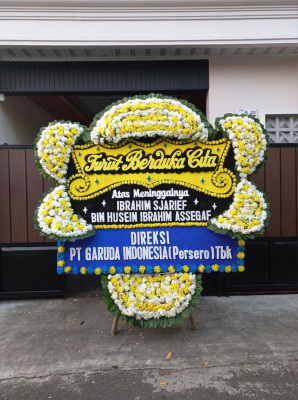 Papan Bunga Duka di Kelumpang Selatan